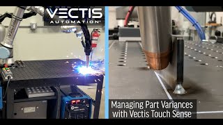 Touch Sensing with the Vectis Cobot Welding Tool [upl. by Carmella]