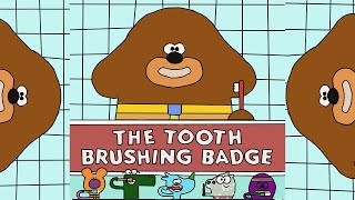 The Tooth Brushing Badge  Hey Duggee Coloring story [upl. by Ayatnohs]