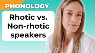 Nonrhotic vs Rhotic Speakers  English Pronunciation  Rhoticity [upl. by Ahsikar86]