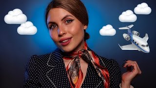 ASMR VIP First Class Flight Attendant Experience✈ [upl. by Wertheimer]