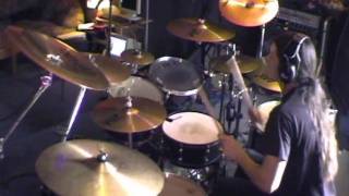 Behemoth  Slaves Shall Serve Drum Cover by Toni Merkel [upl. by Notsew926]