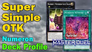 Numeron OTK  Yugioh Master Duel Deck Profile [upl. by Ailemap519]