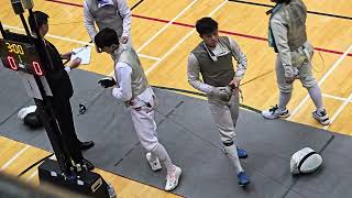 LCSD 2024 Sep Mens foil T64 Leung Chin Yu vs Chong Yin Hin 20240922 [upl. by Loreen]