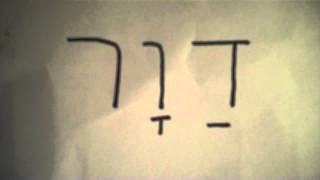 Hebrew Lesson 10  TET amp VAV From Messianic Jewish Network [upl. by Solraced692]