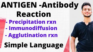 Antigen Antibody reaction in HindiAntigen Antibody reaction in microbiologyPrecipitation reaction [upl. by Adnahsar]