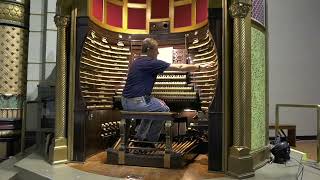 Boardwalk Hall organ odds and ends enz [upl. by Aroda]