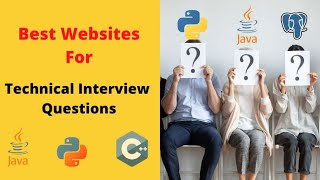 Best Websites For Technical Interview Questions Preparation [upl. by Gothard688]