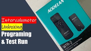 Aodelan Intervalometer Programing amp Review [upl. by Anasus]