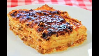 LASAGNA con ragù alla bolognese lasagne al ragù [upl. by Nehgem539]