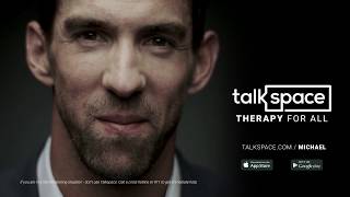 Talkspace x Michael Phelps A Great Therapist [upl. by Coussoule]