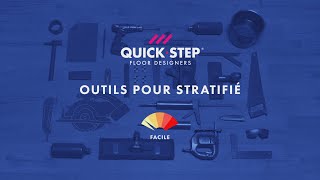 Les outils nécessaires à la pose dun sol stratifié  Tutoriel QuickStep [upl. by Ahsikad]