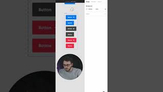 How to Add Icon Variants to Buttons in Figma shorts figma [upl. by Enilreug]