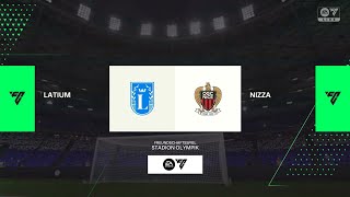 EA Sports FC 25  Lazio Rom vs OGC Nice  UEFA Europa League  Gameplay PS5 [upl. by Bork549]