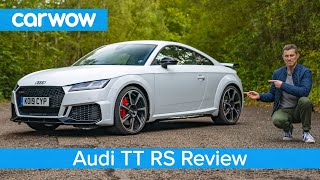 Audi TT RS 2020 review – see why its a baby R8 for half the money [upl. by Adnohsat]