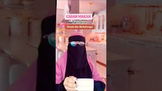 CADAR MAKAN YANG SEMAKIN MENARIK HATI PARA AKHWAT cadarmakan cadarmuslimah cadar cadarsafar [upl. by Rawdon]