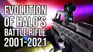 The Evolution of Halos Battle Rifle  Lets take a look at every version of the Halo BR [upl. by Zielsdorf75]