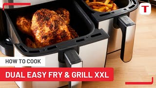 How to Cook  Tefal Dual Easy Fry amp Grill EY905 [upl. by Coralyn]