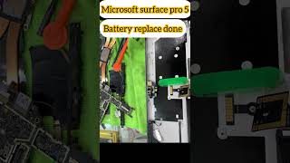 Microsoft surface pro 5 battery replace döne [upl. by Eiramanna]