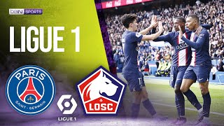 PSG vs Lille  LIGUE 1 HIGHLIGHTS  02192023  beIN SPORTS USA [upl. by Ahsam654]