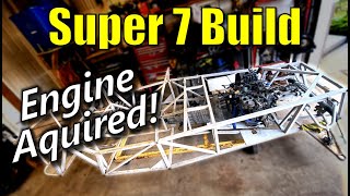 Locost Super 7 Build  Day 2  Engine And Transmission Choice [upl. by Weisler152]