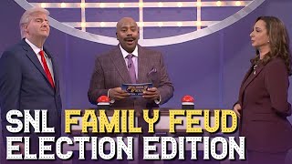 SNL Family Feud Kamala Harris vs Donald Trump [upl. by Nylecaj]