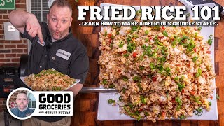 Fried Rice 101 with Matt Hussey  Blackstone Griddles [upl. by Tennes]