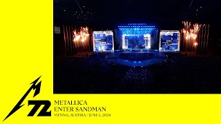 Metallica Enter Sandman Vienna Austria  June 1 2024 [upl. by Lantha]