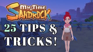 My Time At Sandrock 25 Tips amp Tricks  Early Access [upl. by Nadnarb600]