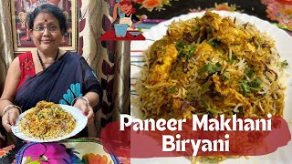 Paneer Makhani Biryani Recipe  Bengali Vlog [upl. by Gilberta]