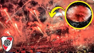 River Plate Fans Crazy Reception Against Atlètico Mineiro in Copa Libertadores [upl. by Yeoz]