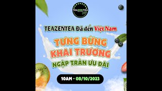 Quán trà sữa thư giãn nhất Bình Dương  TEAZENTEA [upl. by Eenobe]