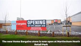 Home Bargains opens at Martlesham Heath Retail Park [upl. by Krug834]