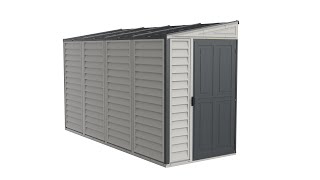 Duramax 4x10 SideMate Outdoor Storage Shed Installation Video [upl. by Cadell]