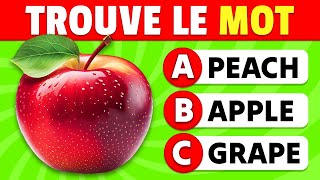 Devine les 50 MOTS en ANGLAIS ✅🧠🎓  Quiz Vocabulaire Anglais 💂 [upl. by Leizo]