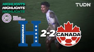 HIGHLIGHTS  Honduras vs Canadá  CONCACAF Sub20 Championship  TUDN [upl. by Silrac]