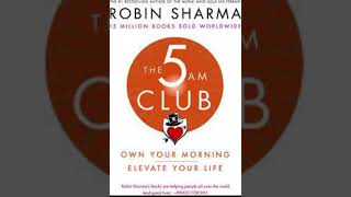 Robin Sharma – The 5 AM Club Audiobook Part 1 [upl. by Adlez]