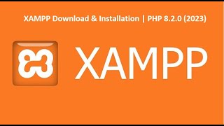 XAMPP Download amp Installation  PHP 820 2023 [upl. by Ahsilrac]