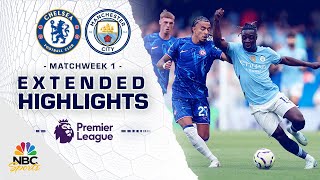 Chelsea v Manchester City  PREMIER LEAGUE HIGHLIGHTS  8182024  NBC Sports [upl. by Konstance]