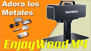 EnjoyWood M4  Mi primer experiencia con láser de Fibra [upl. by Hound623]