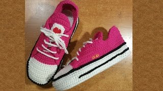 Converse All star alluncinetto per adulti  babbucce alluncinetto tutorial parte I di II [upl. by Cowey]