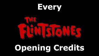 Every Opening Titles to The Flintstones [upl. by Eb]