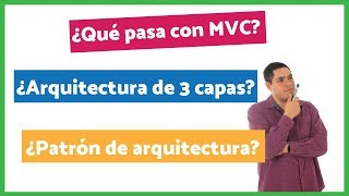 ¿MVC es un patrón de arquitectura [upl. by Eatnuahs]