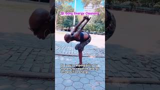 Energy Cleanse Using Qigong 🧘🏽‍♀️ qigong energy energyhealing [upl. by Lucine]