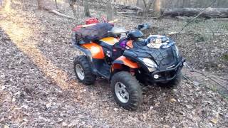 Review of LINHAI BIGHORN ATV for QuadCrazy forums [upl. by Htennaj]