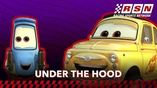 Under the Hood Guido amp Luigi  Racing Sports Network by Disney•Pixar Cars [upl. by Nozicka]