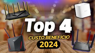 Qual Melhor ROTEADOR de 2024  Os 4 Melhores ROTEADOR WIFI de 2024 [upl. by Sahc780]