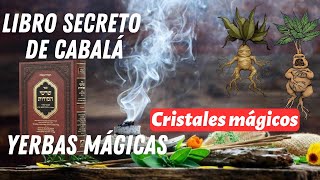 Libro Secreto de Kabbalah sobre el poder de las plantas y los cristales mágicos [upl. by Boor]