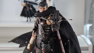 Threezero 16 Berserk Black Swordsman Guts UnboxingPosesComparison [upl. by Mahla]