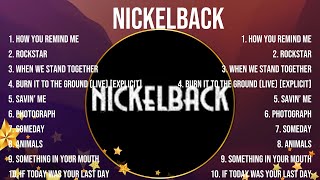 Nickelback Playlist Of All Songs  Nickelback Greatest Hits Full Album [upl. by Lewls]