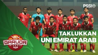 HIGHLIGHT TIM U17 INDONESIA TAKLUKKAN UEA DI KUALIFIKASI AFC U17 ASIAN CUP 2023  GARUDA TODAY [upl. by Neelyam]